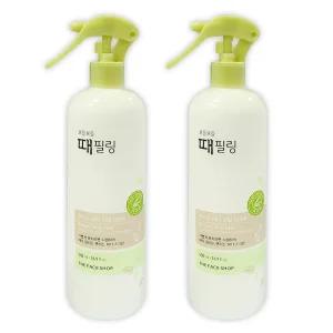 더페이스샵 보들보들 때 필링 바디 미스트 대용량 500ml 2개
