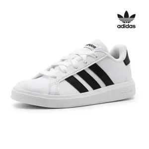 아디다스 그랜드 코트 2 K 화이트 블랙 (GW6511)