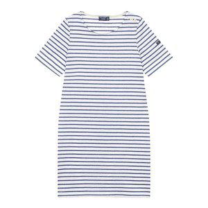 [세인트제임스] 여성 스트라이프 반팔 미니 원피스 NEIGE/MARINE 1446