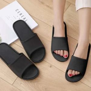 튼튼한 실내화 PVC고무 방수 앞트인 손님용