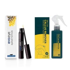 에보아이 아이래쉬 포뮬라 속눈썹 영양제 3ml + 우레아 발각질 제거제
