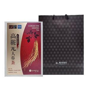 [XB2HK7N1]고려원 고려인삼차100포 나무상자 쇼핑백포함
