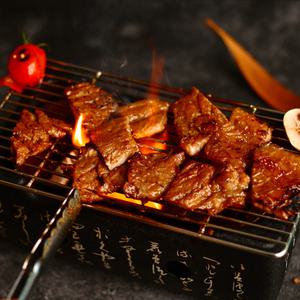 돼지갈비 맛 양념 목살 돼지 구이 500g