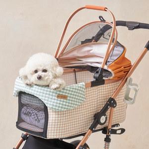 개과천선 마일리 반려동물 유모차 쿠션 시트 가드 고정 견체공학 개모차 방석 강아지 고양이