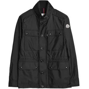 [몽클레르][몽클레어] 1B00003 68352 999 LEZ 레즈 윈드브레이커 자켓 블랙