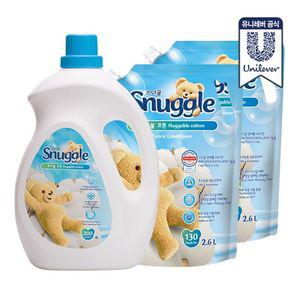 [무료배송] 스너글 초고농축 섬유유연제 오리지널 4L + 2.6L 2개 (향 선택)
