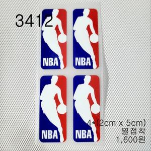 와펜 패치 3412 패션 전사지 열접착