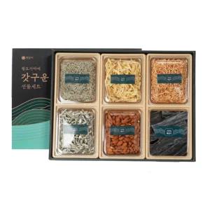 해살이 6종 건어물 선물세트 호두 건새우 황태 멸치세트