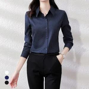 KARRA 펜슬버티컬라인셔츠_A4F0052