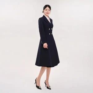 [하프클럽/]카라 플레어 더블 원피스형 자켓 MYCGWJ8020