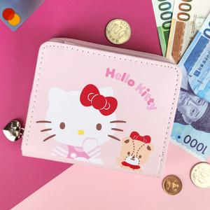 헬로키티 포켓지갑 /산리오 반지갑 카드 동전지갑 지폐 산리오캐릭터 초등학생 중학생 아이 어린이