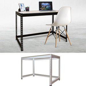 [텐바이텐]폴던스랙 조립식 철제 책상 1단 W 1000 D 600 코팅상판