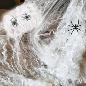 꾸미기 꾸미기 공포 장식 입구 거미줄 홈 소품 데코 모형 파티 그물 1p 할로윈 이벤트 테이블 인테리어