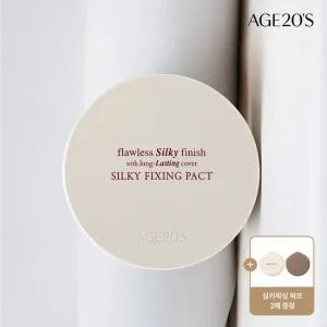 [에이지투웨니스]AGE20S 실키 픽싱 팩트(본품+리필1) (SPF50+)