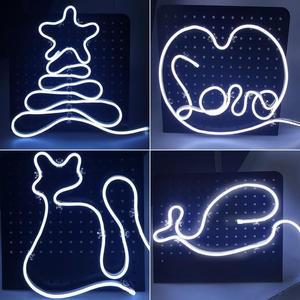 MJ_조립식 인테리어 실리콘 조명등 diy 리모컨 네온사인