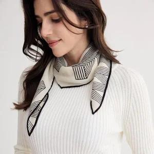 갤러리아 [닥스] 울 캐시 스카프 (D) FKO019I (케이스,쇼핑백 포함)