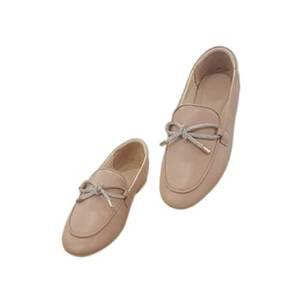 [세라] 여성  소가죽 라운드토  큐빅리본 로퍼    C23P650   2COLOR