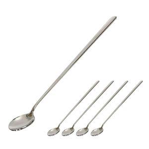롱스푼 심플20cm 1p x 5개 스텐 티스푼 수저 롱스푼 스텐 티스푼 차스푼 수저 식기