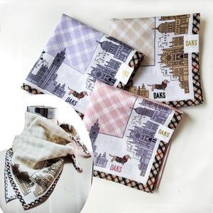 닥스 우먼 런던 큰 손수건 체크 여자 선물