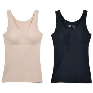 무봉제 심리스 슬림핏 누디라인 캡 브라런닝/브라/나시/여성/메리야스/런닝/여자/러닝/런닝셔츠/캡런닝