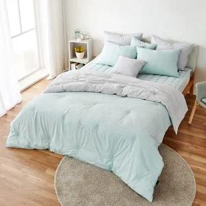 고밀도 레브 민트[9온스] 퀼트이불 싱글 퀸