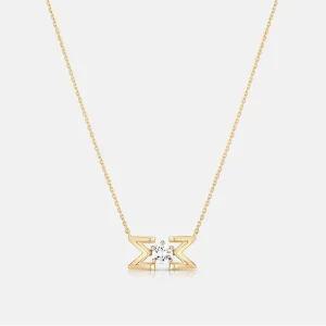 갤러리아 [메트로시티 주얼리] 아르테 스털링 실버 엘로우 네크리스 A213SN112