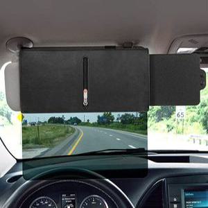 자동차 썬바이져 가림막 익스텐더 다기능 차 정면 창 그늘 가능한 조정 선 바이저 여닫이 연장
