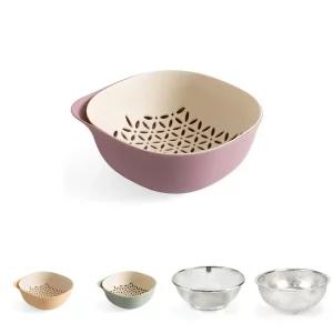 (퍼플) 파스텔 과일채반 세척바구니 1P 퍼플 /야채거름망/채소바구니/세척소쿠리