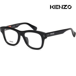 겐조 안경테 KZ50175F 001 아시안핏 블랙 뿔테 사각 빅사이즈