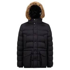 [몽클레르][몽클레어] CLUNYE 클루니에 퍼후드 다운 패딩 자켓 블랙 남성 패딩 1C00010 596K7 999 / TLS