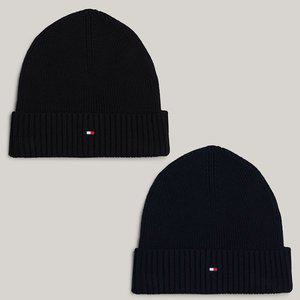 [타미힐피거]플래그 로고 비니 AM12796