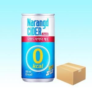 나랑드 사이다 제로 180ml x 30캔 탄산음료