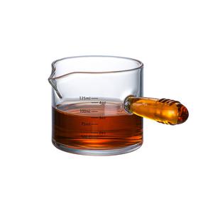 커피보니 커피 에스프레소샷잔 샷글라스 내열 유리 손잡이 그립샷잔 125ml