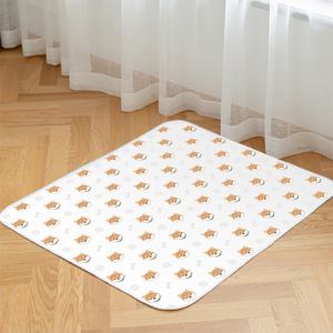 펫코노미 강아지 빨아쓰는 시바견 소변매트