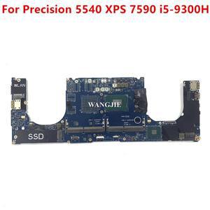 델 프리시전 5540 XPS 7590 i5-9300H 노트북 마더보드, EDP51 /EDB51 LA-H331P 0205NX CN-0205NX 0205NX 10