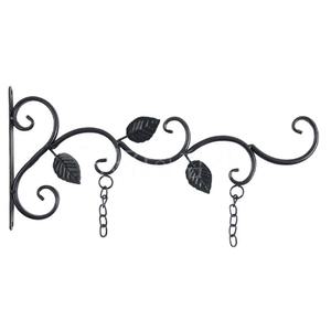 나뭇가지 간판 걸이 단조걸이 돌출형 문패 현판 블랙 화이트 스틸 데코