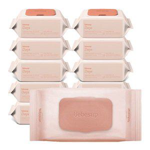 [기타]베베숲 데이즈 캡형 물티슈 80매 X 10개