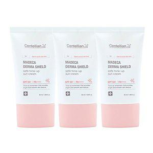 센텔리안24 마데카 더마 쉴드 세이프 톤업 선크림 50ml (SPF50+) 3개