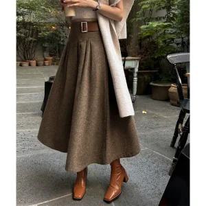 [다바걸][D&B made] 오트비조울스커트(울50%)