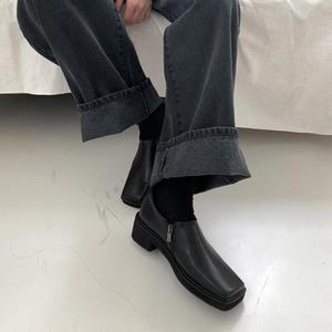 [IXHIR4GZ_4A]통굽 컴포트화 정장구두 로퍼 스타일