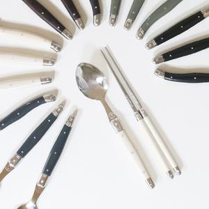 스페인 정품 까르투하 라귀올 양식기 한식 디너스푼 젓가락 2종 5color