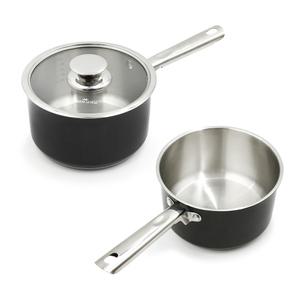 퀸센스 인덕션 IH 겸용 스테인리스 알토 예쁜 신혼 스텐 작은 편수 손잡이 냄비 18cm