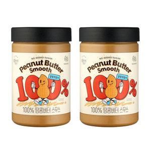 복음자리 100% 땅콩버터 280g 2개 피넛버터 무설탕 무첨가