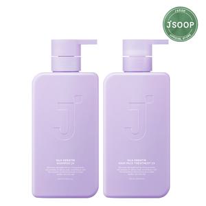 제이숲 극손상모 실크 케라틴 샴푸 2X 500ml + 트리트먼트 2X 500ml