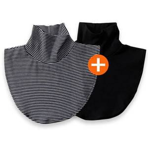 1+1 페이크 목폴라 넥워머 목만있는 목토시 남여 레이어드