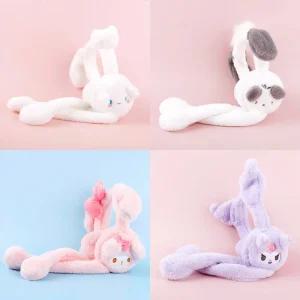 산리오 움직이는 페이스 귀마개 시나모롤 마이멜로디 포차코 쿠로미 초등 유아 어린이 귀마개