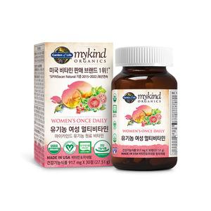 가든오브라이프 유기농 여성 멀티비타민 30정 3박스