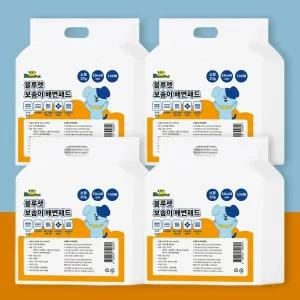 블루펫 보솜이 고흡수 강아지 배변패드 20g 소형 400매 건강체크패드 포함