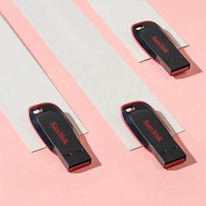 SanDisk SDCZ50 USB 플래시 드라이브 128GB 미니 펜 64GB 펜드라이브 32GB 2.0 16GB 메모리 스틱 PC용 8GB