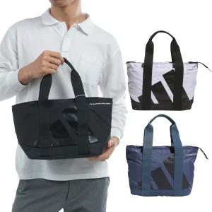 아디다스 볼드 로고 라운드 토트백